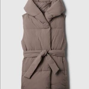 NWT Gap Duvet Wrap Puffer Vest